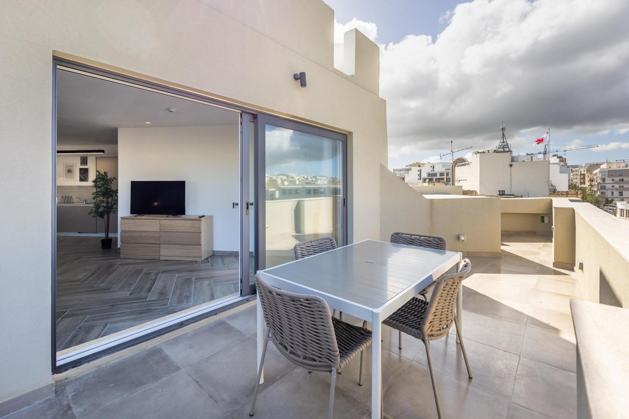 The Cube - Designer Finished Studio Penthouse By Sf Homes Gzira Εξωτερικό φωτογραφία